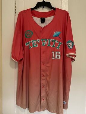 Te'Fiti Disney Moana Coral ombré  Baseball Jersey - Pua 4x Box Lunch